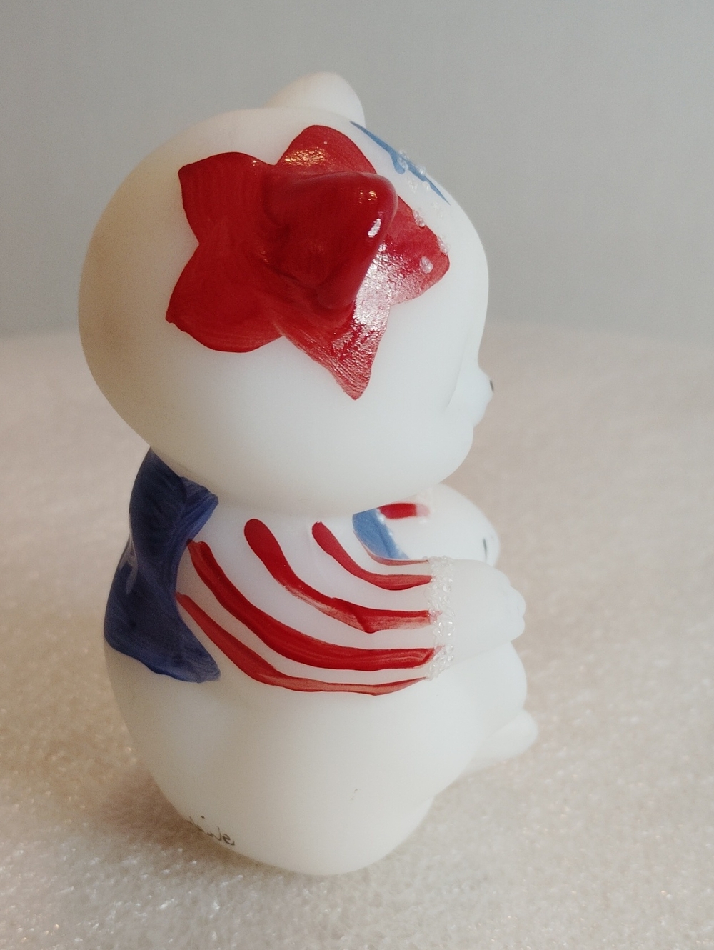 Vintage 2001 Fenton Stars & Stripes Bear - Picture 4 of 9